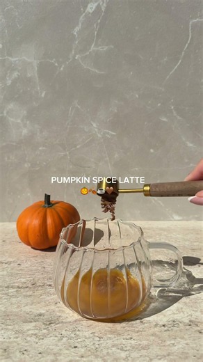 how to make homemade pumpkin spice latte🍂🎃✨
