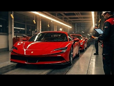 How the World's Most Expensive Cars Are Made | The Ferrari SF90 Production Process