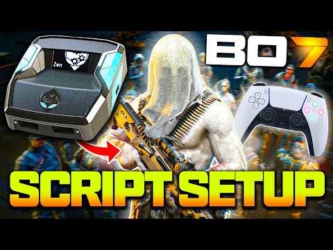 *NEW* Best Cronus Zen Script Sticky Aim Assist Setup for Black Ops 7 & Warzone ! (ALL CONSOLES)
