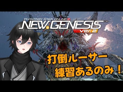 【PSO2NGS】 ノーミスでルーサー倒せるようになりたい！【Ship:5】