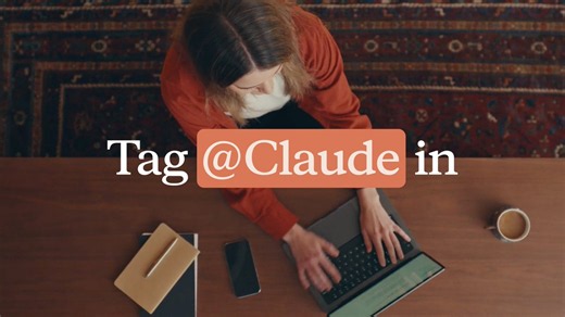 This one's worth understanding.Anthropic just put Claude inside Slack as a full-time teammate. Not a tab you open it just sits in your team chat all day, like another person.Tag it like you'd tag a coworker. Ask it something, it answers. Give it a task, it goes and does it, then shows you what it made.The clever part: it remembers. It follows along with your team's work and gets more useful over time. It'll even speak up on its own if something got forgotten.And a legal-team Claude can't peek in