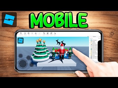 How to Make ROBLOX GAMES on Mobile.. (iOS & Android)