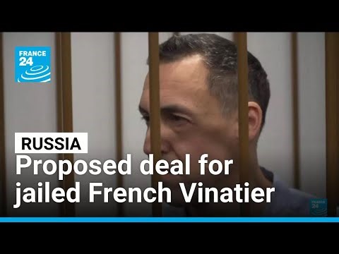 Russia has made a 'proposal' regarding jailed French researcher Laurent Vinatier • FRANCE 24