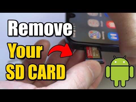 How to Remove SD Card From Android (Best Method)