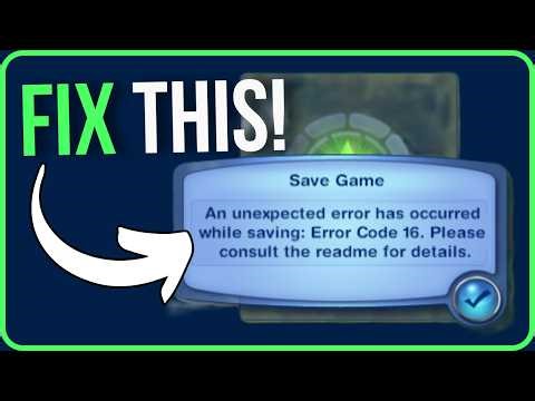 HOW TO FIX SIMS 3 ERROR CODE 16 (Easy Guide) | Sims 3 How to Stop Error Code 16