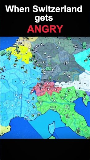 When Switzerland gets angry.. 🗿 #conquertheworld #hoi4 #roblox #history
