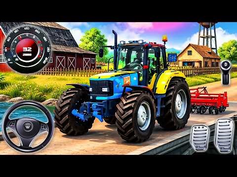 Farming Tractor Simulator 3D - Real Farming Tractor Walkthrough - Android GamePlay