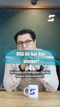 DGS Tercihlerinde Kontenjan Detayı #dgs #tercih2026