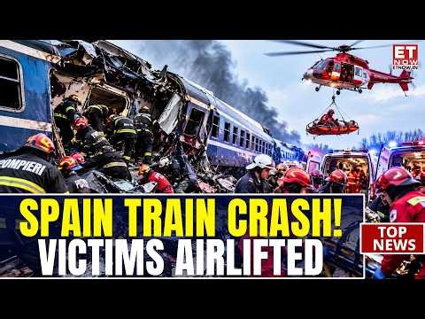 DEADLY TRAIN DISASTER! Rescue Teams Search Wreckage as Victims Are Airlifted | ET Now | World News