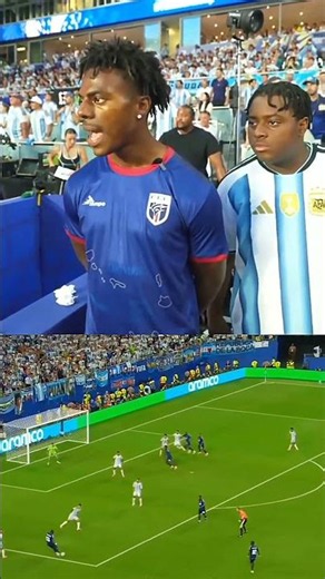 IShowSpeed goes crazy after Cabral's unbelievable goal for Cape Verde! 🤯🇨🇻 #ishowspeed #football