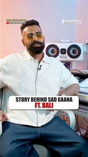 What Is The Story Behind Bali’s Viral Song Sad Gaana?! | Mashable India | #viral #shorts