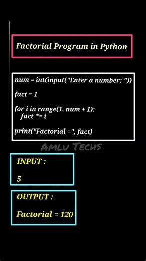 Python #12: Python Interview Question | Factorial in Python