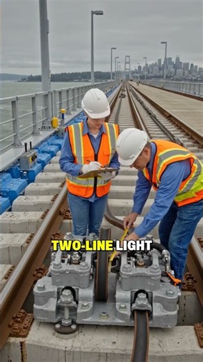Heavy electric commuter trains shouldn't cross floating bridges, but this Seattle light rail does