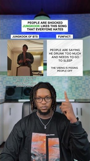 People Are Shocked Jung Kook Of BTS Like This Viral German Song: Du Bist Gut Genug Meme #shorts