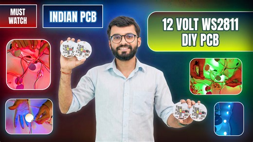 12 VOLT WS2811 DIY PCB Product Name - PIXEL LED RGB BULB PCB 12 VOLT(4 PIECES) Product link - https://koshielectronics.in/products/pixel-led-rgb-bulb-pcb-12-volt?_pos=2&_psq=bulb&_ss=e&_v=1.0&variant=45422342111428 WhatsApp - 7004336791 #PixelLEDBulb #RGBPixelPCB #12VPixelLED #LEDRGBBulb #PixelLEDIndia #HoliDiwaliLED #LEDController #ElectronicsIndia #DIYLEDDecor #ViralLEDs | Koshi electronics