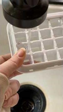 Chilled to Perfection 🧊 All-in-One Ice Cube Tray and Storage System