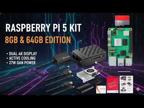 RasTech Raspberry Pi 5 8GB Kit Review – Complete 64GB Starter Bundle