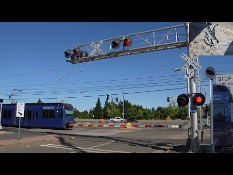 Marketplace Ln. Railroad Crossing Temp. Function & Setup, Signal Destroyed Aftermath| Rancho Cordova