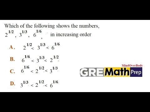 GRE Math Prep Problem #6