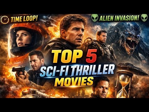 Top 5 Mind-Blowing Sci-Fi Thriller Movies (2011-2025) | Time Loop & Alien Movies You Must Watch 😱🔥