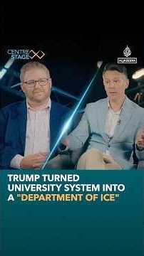 Trump turned university system into a department of ICE