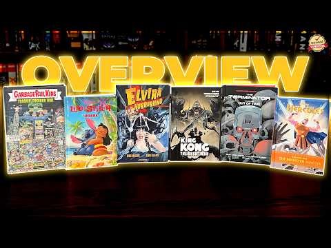 Dynamite Graphic Novels! Elvira: In Horrorland | The Terminator Vol. 1: Out of Time | Lilo & Stitch