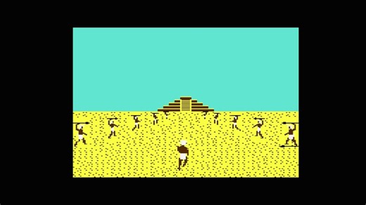 Do you remember playing Aztec Challenge on your Commodore 64? It was brutally hard! How many of you didn’t realize that spear dodging (The Gauntlet) wasn’t the only part of the game?Aztec Challenge on the C64 wasn’t a port of the original Atari side-scrolling game; it was a totally new game, with 7 completely different challenges, programmed by Paul Norman.As a kid in the 80s, I thought The Gauntlet was all Aztec Challenge was about! I just couldn’t get past the start to discover there was more 