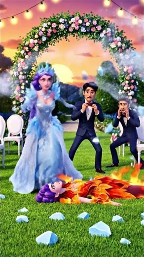 POV 🥶❄️💓😥 Rumi and Jinu - Fire or Ice | KPop Demon Hunters