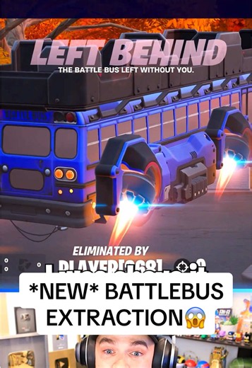 *NEW* Battle Bus Extraction is CRAZY! #fortnite #gaming #fyp #fortnitecommunity #fortniteupdate