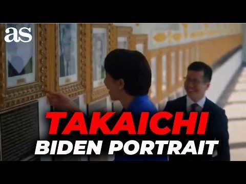 HILARIOUS! Japan’s PM Takaichi Sanae REACTS to Trump’s BIDEN AUTOPEN PORTRAIT moment