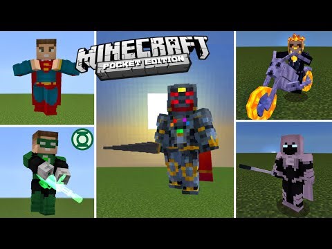 Biggest Superheroes Addon for Survival in MCPE 1.21.130+ | Heroic Legacy V8
