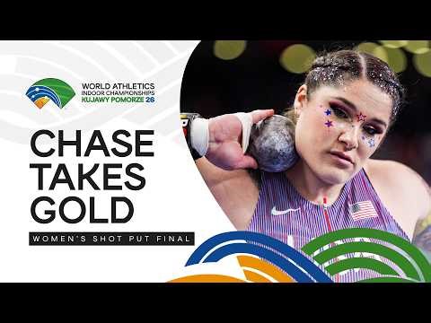 Chase wins long awaited indoor gold | World Indoor Championships Toruń 26
