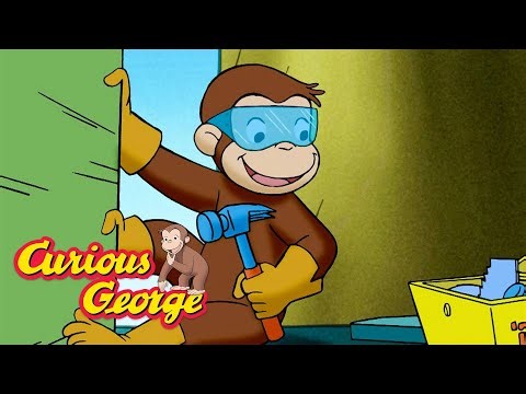 Let's Build A Treehouse! 🐵 Curious George 🐵 Kids Cartoon 🐵 Kids Movies