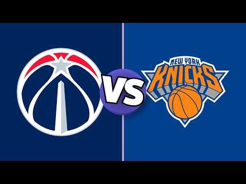 Washington Wizards vs New York Knicks NBA Live Play By Play Scoreboard 3/22/26