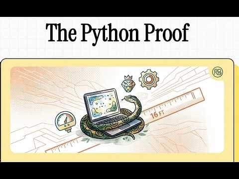 The Python Proof: Beyond the Maslow Trap