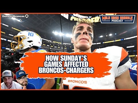 How Sunday's Games Impacts Broncos-Chargers | AFC West Champs | MHH Pod