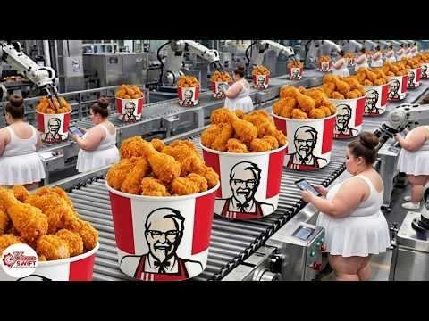 Inside the High-Speed World of KFC: Mass Production at its Peak