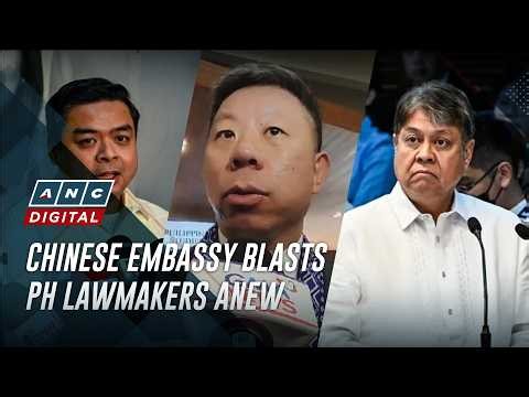 Chinese embassy targets more PH officials amid calls to expel envoy Jing Quan | ANC