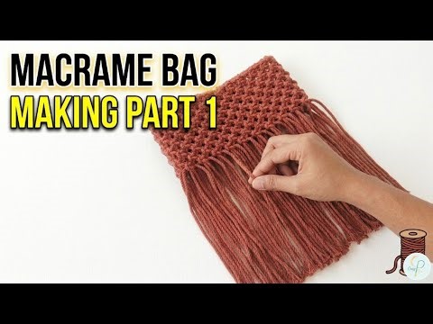 DIY Boho Sling Bag: Perfect for Beginners (Macrame Tutorial) 