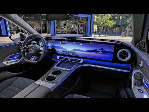 All New 2026 Mercedes C Class electric - INTERIOR (official reveal)