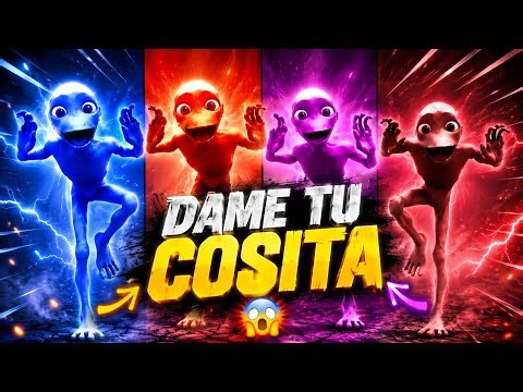 👽Alien Dance Challenge Gone Crazy!😱🔥💥 Dame Tu Cosita VFX Remix Battle⚡😈4 Color Alien Dance Attack!👽🔥
