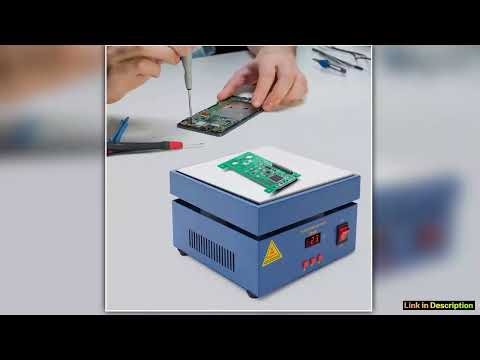 800W Soldering Hot Plate 200 x 200 mm LCD Microcomputer Electronic Heating Plate for Reflow