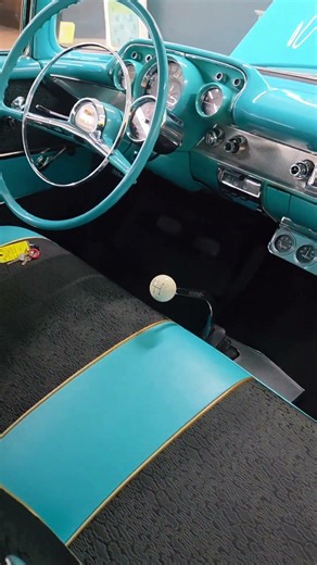 57 #chevy #belair - 4-speed
