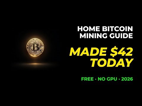 How to Mine Bitcoin at Home — Full Setup for 2026 Guide