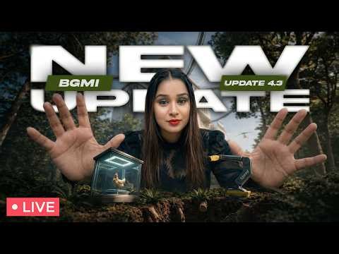 EXPLORING 4.3 UPDATE BGMI | PNXxKQ IS LIVE #bgmi #bgisfinals #bgmilive #bgmiupdate