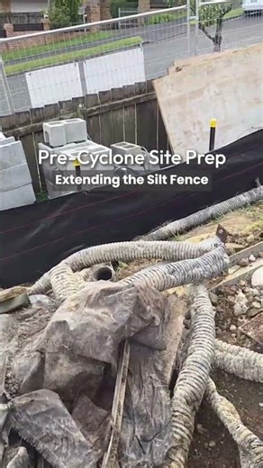 Preparing a Construction Site for a Cyclone! 🌧️