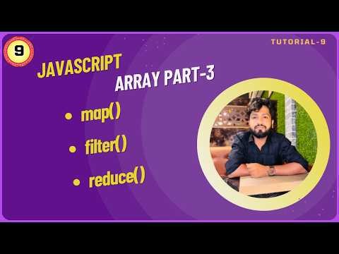 JavaScript Tutorial for Beginners | map(), filter() & reduce() Explained | Array Methods