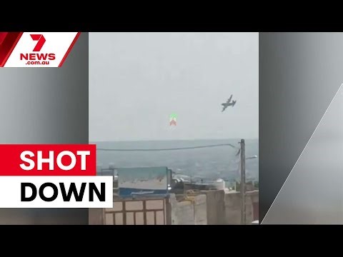 US serviceman missing after jet shot down over Iran | 7NEWS