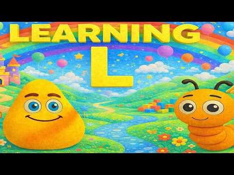 Learn Letter L: Learn New Words with Cute Animals and Treats!