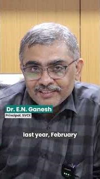 How SVCE Chennai Won Smart India Hackathon | Student Success Story